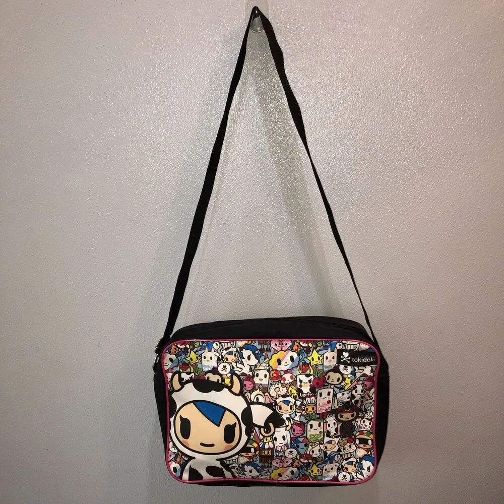 Tokidoki Messenger Bag with Adjustable Strap 15 x 12 Anime Animated